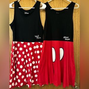 Mickey & Minnie disneybound dresses